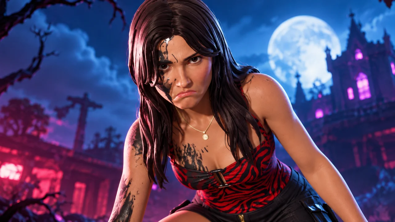 Nikki Freeman, do filme Obsessão, ganhará uma skin em Fortnite no dia 21 de outubro.
