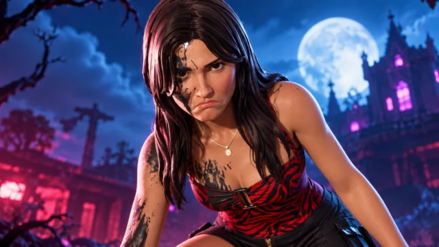 Nikki Freeman, do filme Obsessão, ganhará uma skin em Fortnite no dia 21 de outubro.