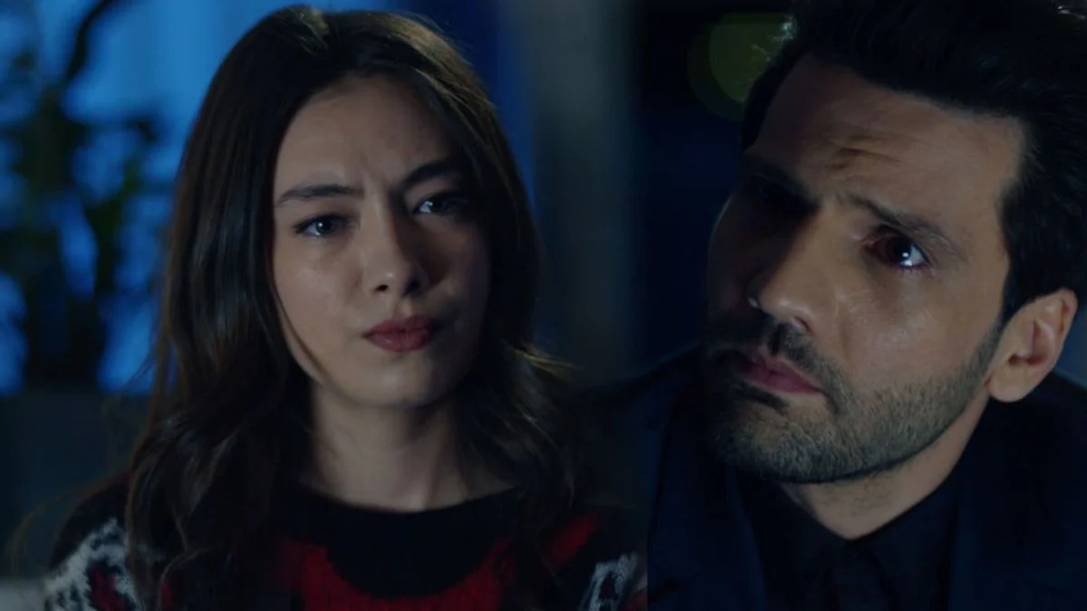 Nihan e Emir aparecem em montagem de duas cenas de Amor Sem Fim