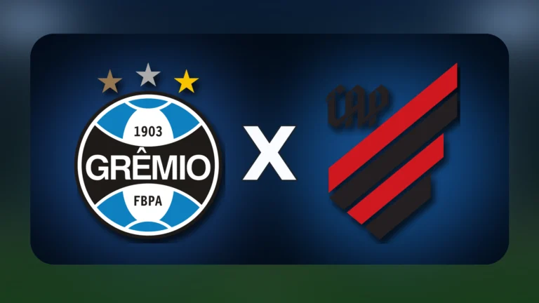 Grêmio x Athletico-PR acontece em 29/10, às 21h30, pela 33ª rodada do Brasileirão.