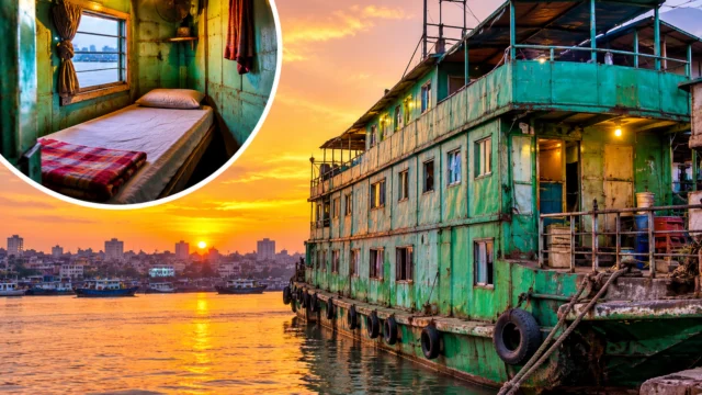 Entre elas está o Faridpur Muslim Boarding, frequentemente citado em reportagens sobre o chamado “hotel mais barato do mundo”.
