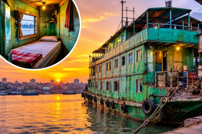 Entre elas está o Faridpur Muslim Boarding, frequentemente citado em reportagens sobre o chamado “hotel mais barato do mundo”.