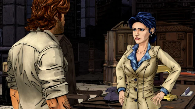 Cena de The Wolf Among Us Remastered, destaque do ID@Xbox de outubro de 2026
