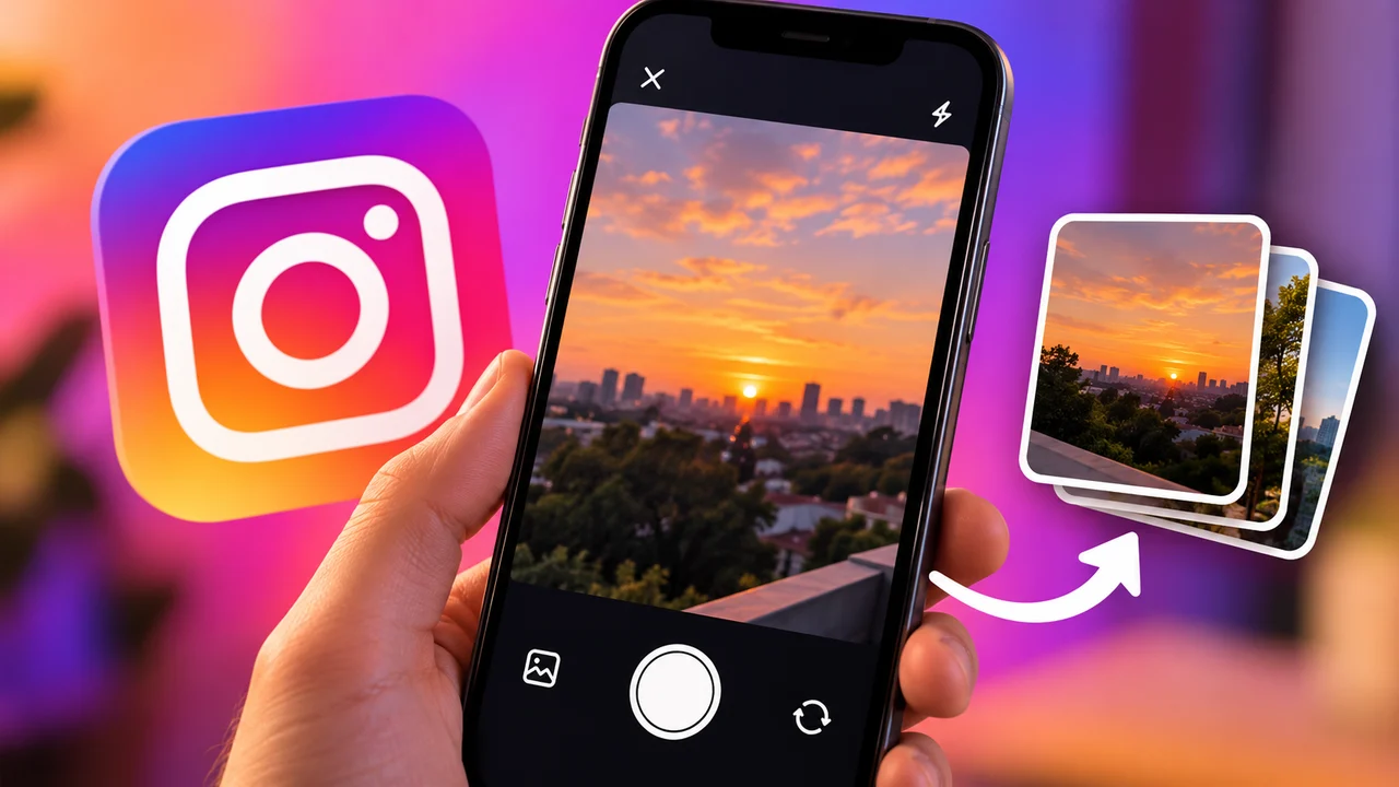 O Instagram tem uma função de fotos que desaparecem depois de serem abertas.