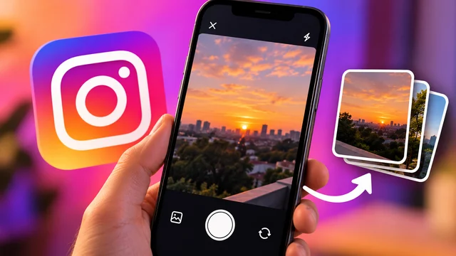 O Instagram tem uma função de fotos que desaparecem depois de serem abertas.