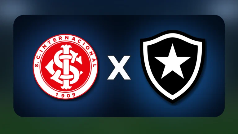 Internacional x Botafogo: onde assistir ao vivo, horário e canais em 24/10