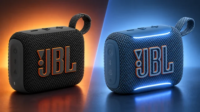 JBL Go 5 e Go 4 apareciam pelo mesmo preço na loja oficial, mas a geração antiga tem ofertas menores em marketplaces.