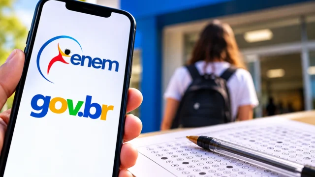 O local de prova do Enem 2026 está disponível.