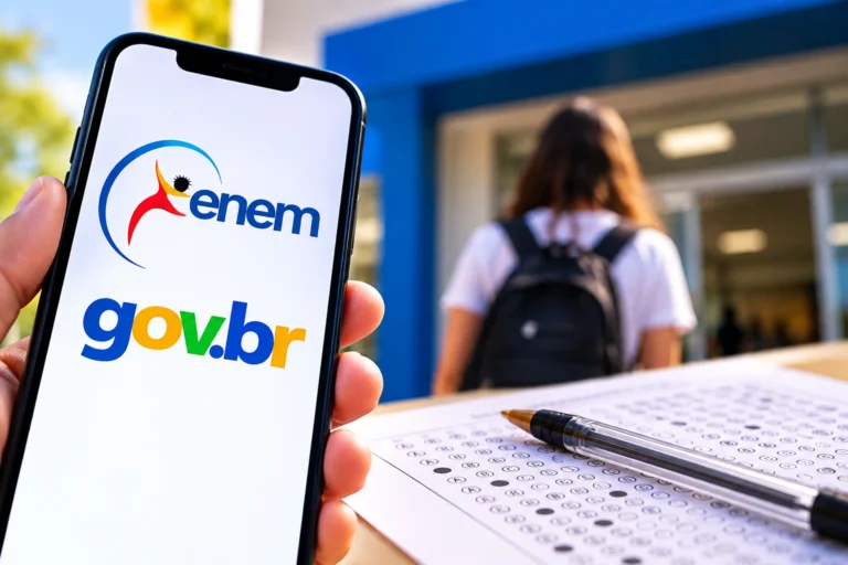 O local de prova do Enem 2026 está disponível.