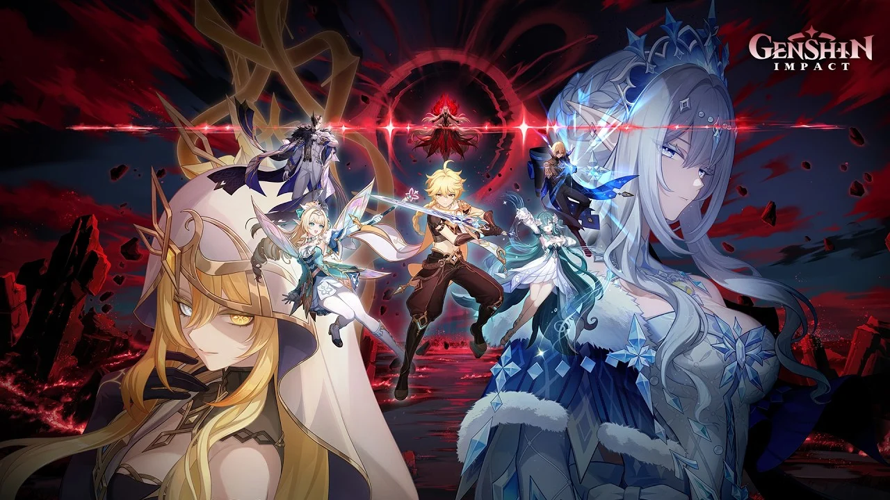 Personagens da versão 7.1 de Genshin Impact no trailer A Rekviem for the Underworld