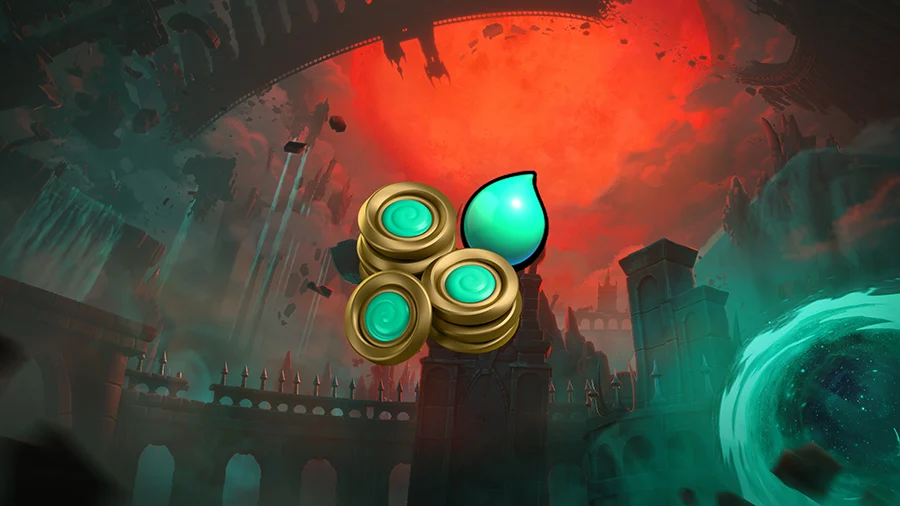 Medalhas da fenda e elixir ácido do evento Portais do Pânico em Clash of Clans