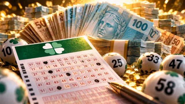 Prêmio acumulado pode equivaler a R$ 42.520 por dia na poupança ou R$ 55.386 em CDB a 100% do CDI; veja as contas e os impostos.