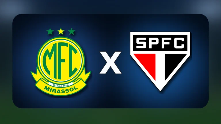Mirassol x São Paulo: onde assistir ao vivo, horário e canais em 24/10