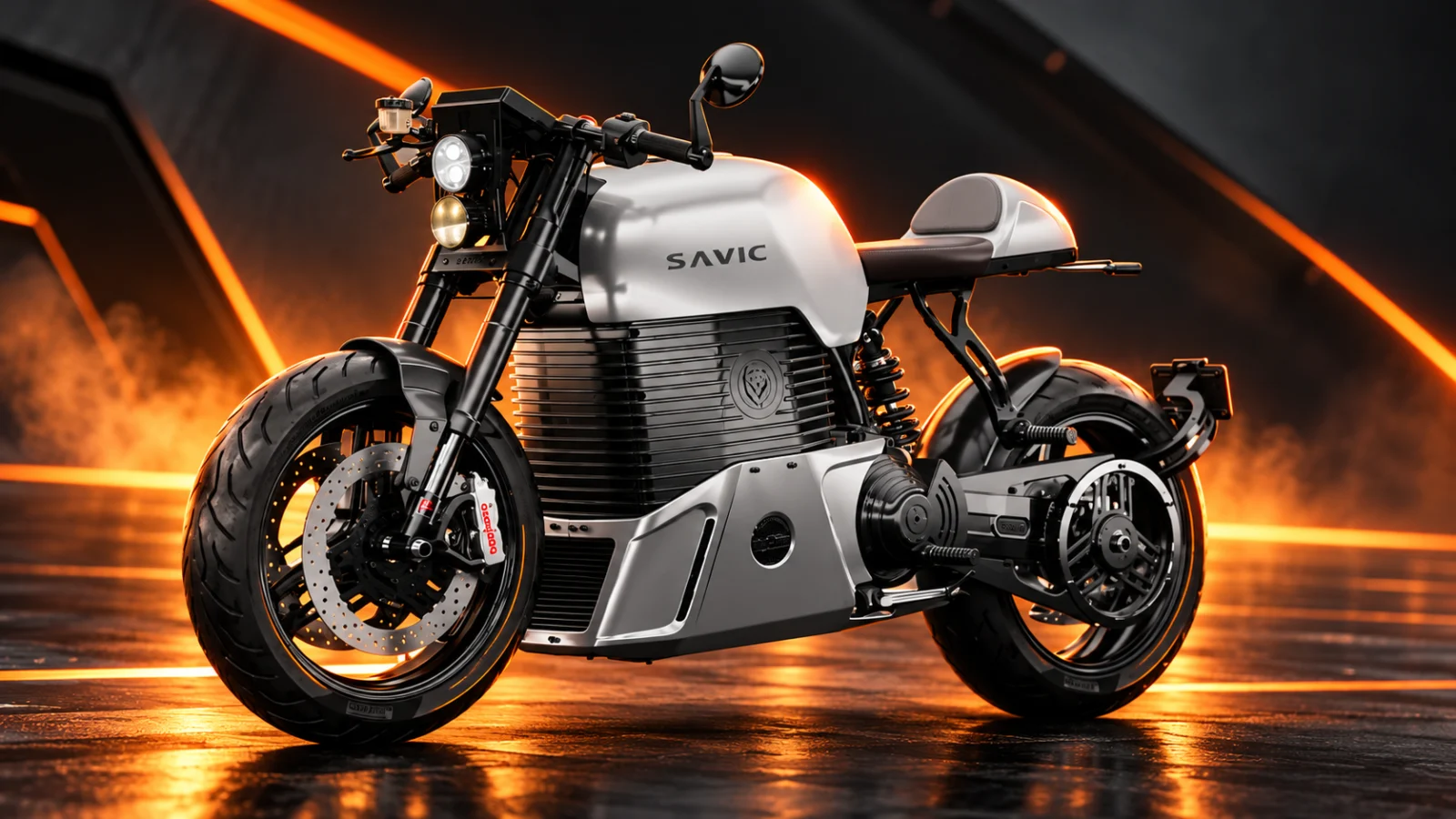 Moto elétrica com duas marchas da E-Motiv promete aceleração sem interrupção na EICMA 2026