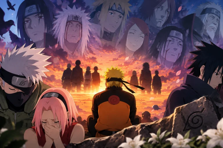 Guia reúne mortes de Naruto clássico, Shippuden e Boruto, explica quem matou cada personagem e separa sacrifícios, flashbacks e ressurreições.