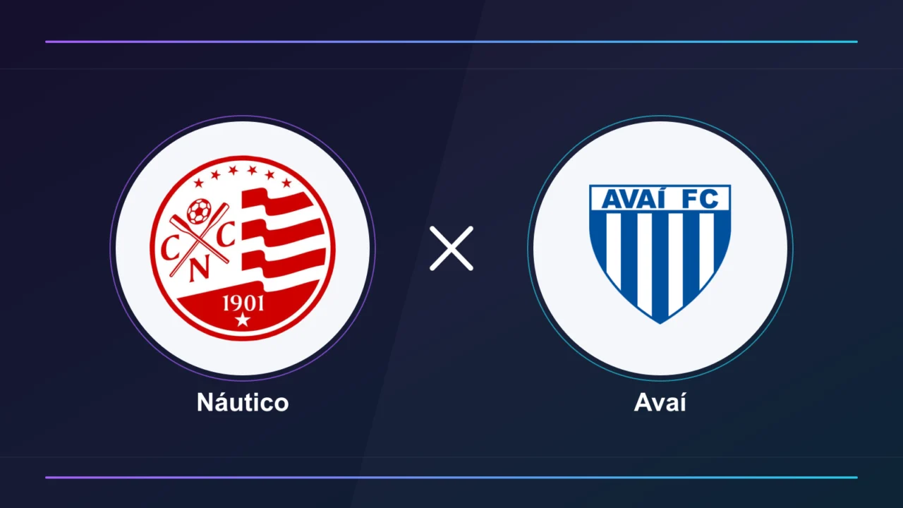 Náutico x Avaí: onde assistir e horário (31/10)