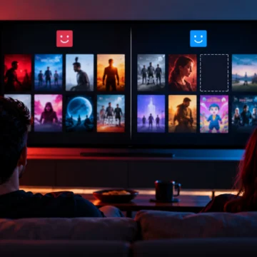 Netflix mostra uma série em uma conta, mas não em outra? Entenda