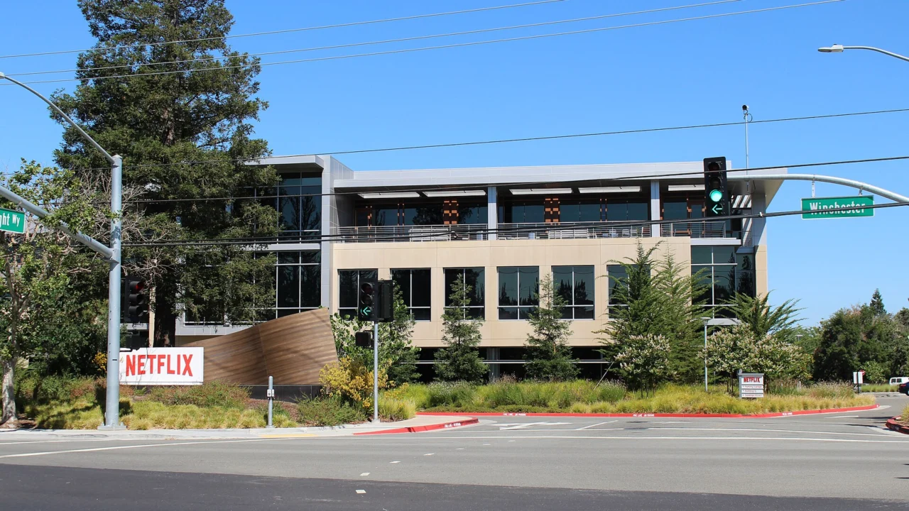 Sede corporativa da Netflix em Los Gatos, Califórnia