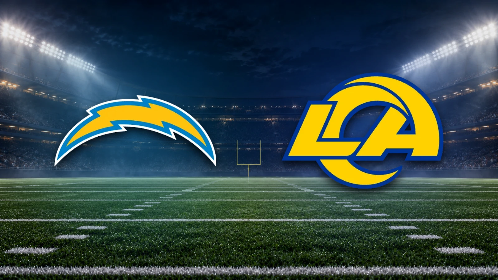 Chargers x Rams: jogo da NFL 2026 na Semana 8 no SoFi Stadium