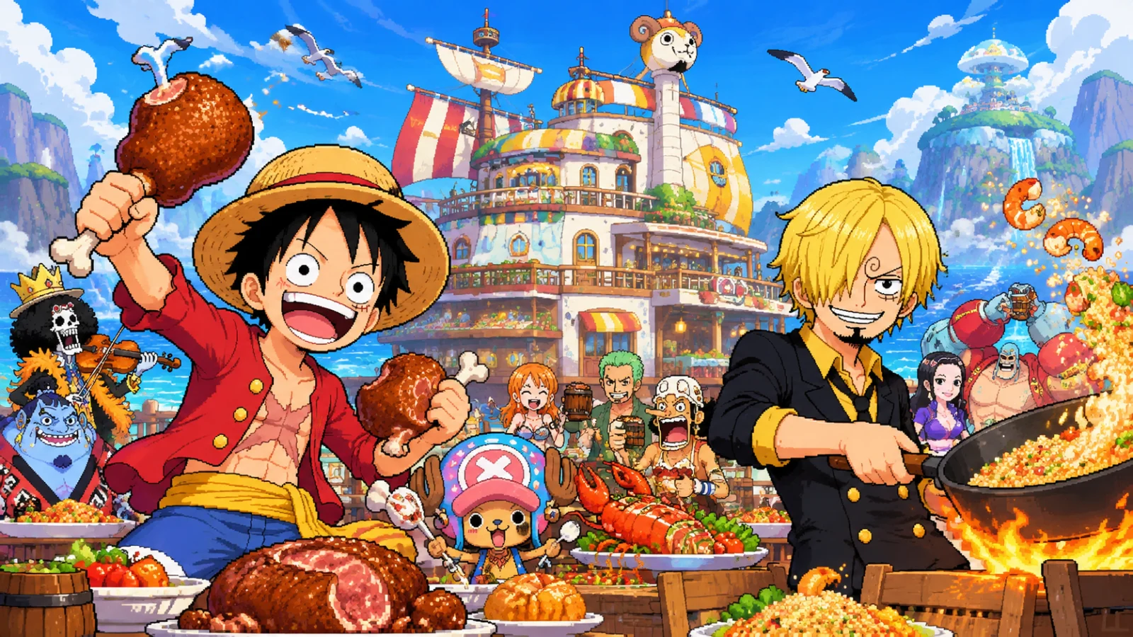 One Piece: Grand Gourmet chega hj (23); confira onde jogar e como funciona