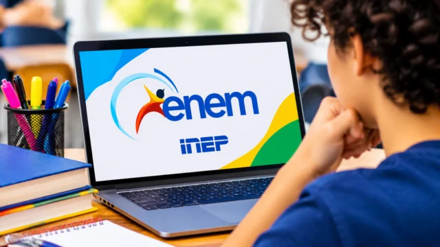 Site oficial do Inep permite entrar com Gov.br, acompanhar a inscrição e consultar o local de prova quando o cartão for liberado; veja o que fazer agora.
