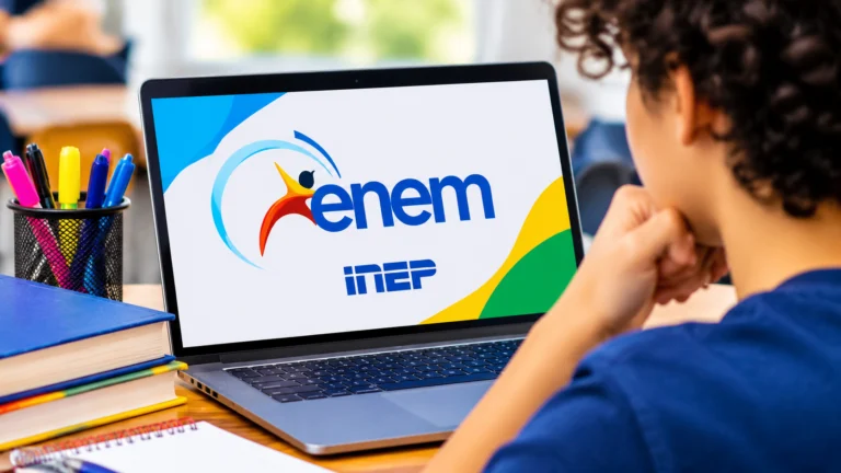 Site oficial do Inep permite entrar com Gov.br, acompanhar a inscrição e consultar o local de prova quando o cartão for liberado; veja o que fazer agora.