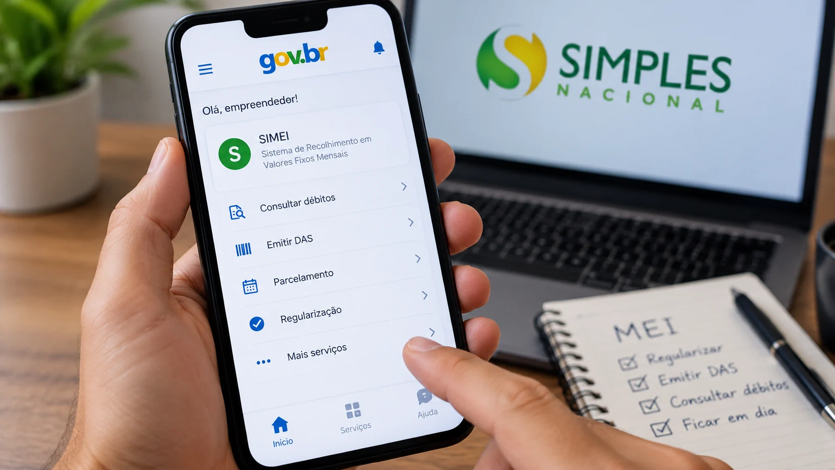 Perdão de dívidas do MEI: como consultar se você tem débitos pelo celular?