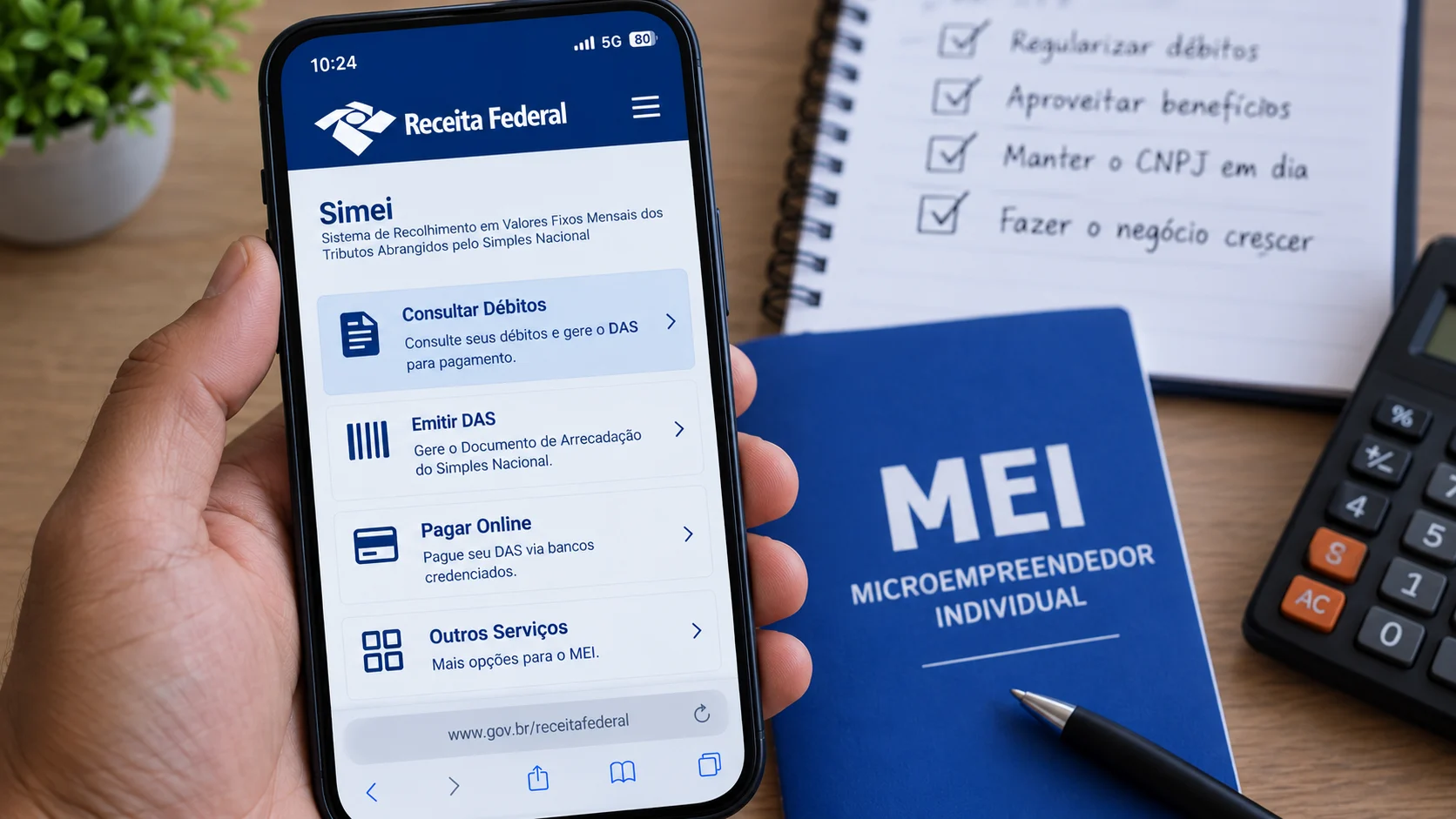 Perdão de dívidas do MEI: como consultar se você tem débitos pelo celular?