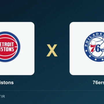Pistons x 76ers: onde assistir ao vivo à NBA hoje (25/10)