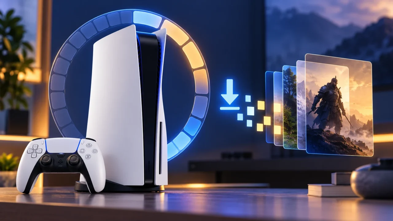 PS5 copia atualização lentamente? Entenda a demora e o que fazer