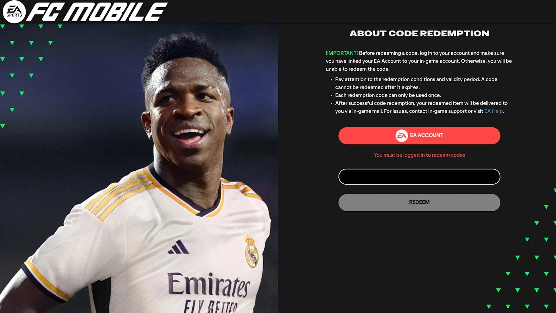 FC Mobile tem novo código para ganhar jogador grátis; veja como resgatar