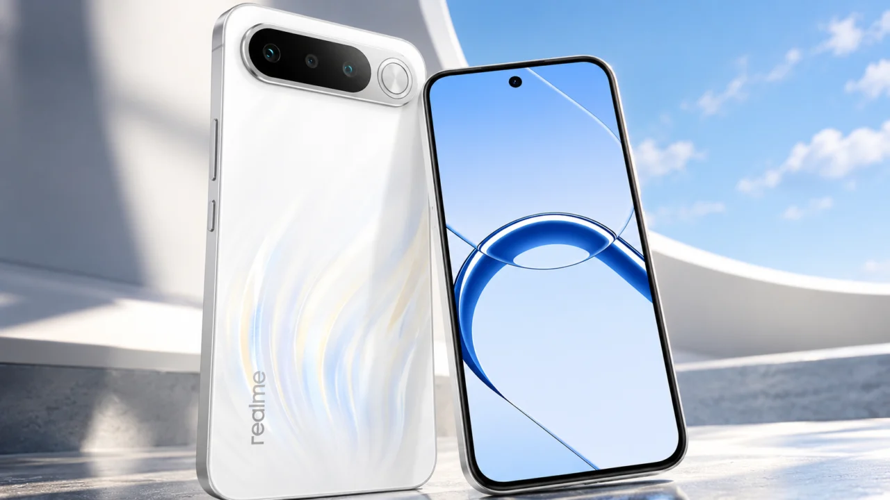 Com visual que lembra o iPhone Air, realme 16 5G aposta em bateria de 6.550 mAh e AMOLED de 120 Hz.