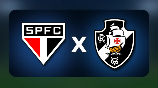 São Paulo x Vasco: onde assistir ao vivo, horário e canais em 17/10