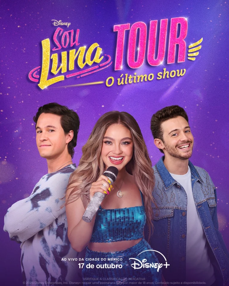 Sou Luna Tour O Último Show 2026 — Divulgação Disney