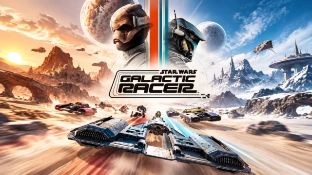 horário de lançamento Star Wars Galactic Racer