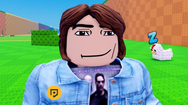 Personagem e ovo em Steal An Egg no Roblox