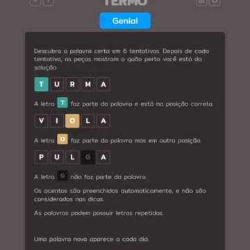 Termo hoje (28/10): dicas e respostas de Dueto e Quarteto