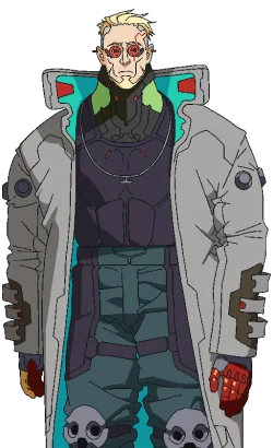 Weak Kingsley, personagem de Cyberpunk Edgerunners 2 que anteriormente era conhecido como King