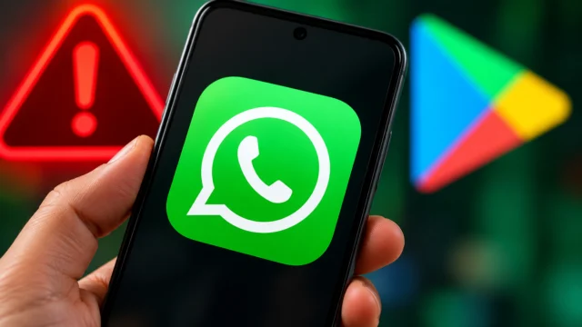 Uma cópia do WhatsApp registrada na Play Store superou 500 mil downloads.