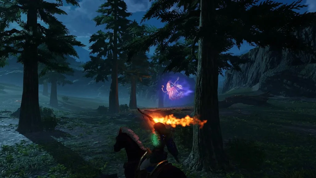 Link participa de combate montado em Epona no remake de Ocarina of Time para Nintendo Switch 2